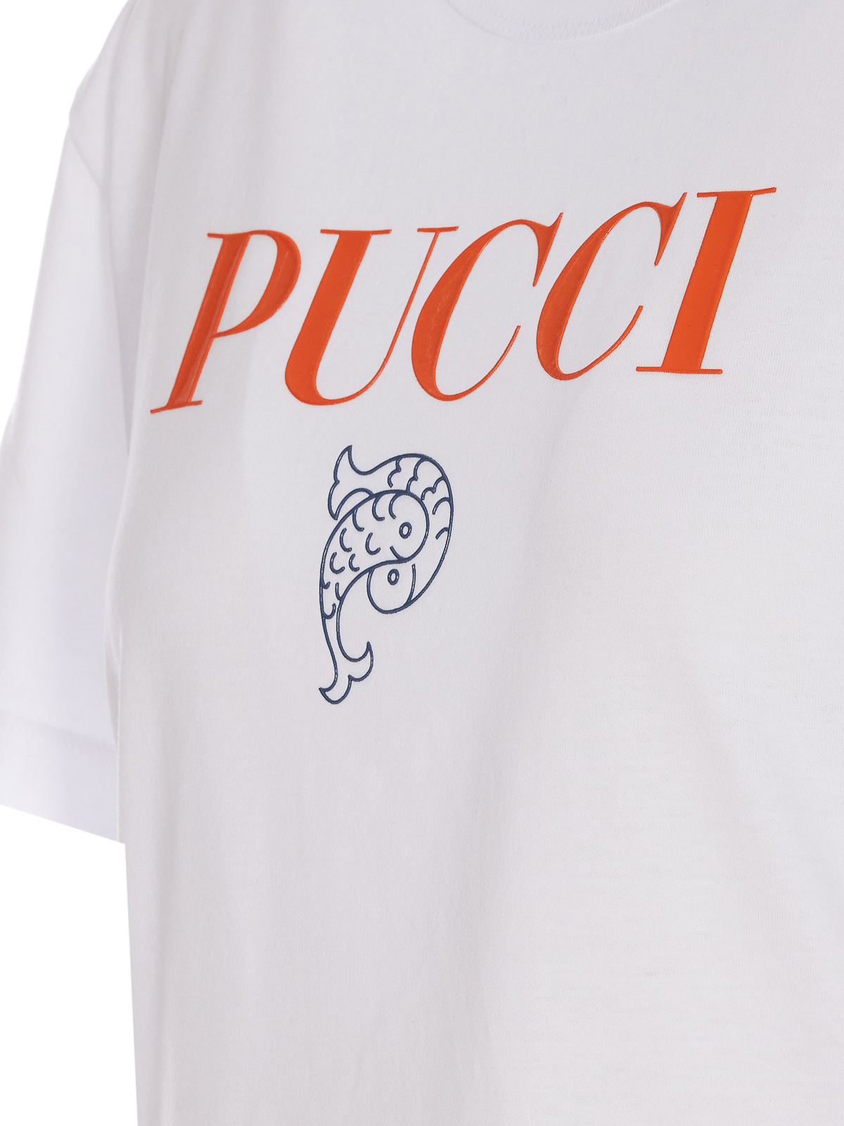 Emilio Pucci Logo t-shirt - White - Women|3RTP753R983100