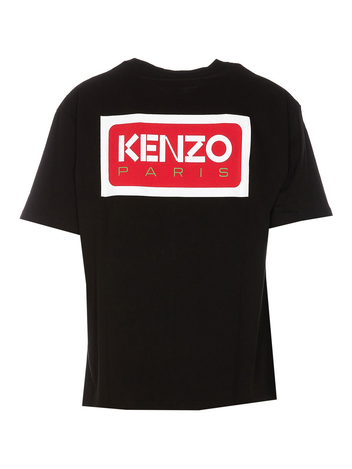 Shop Kenzo Paris Logo T-shirt In Black