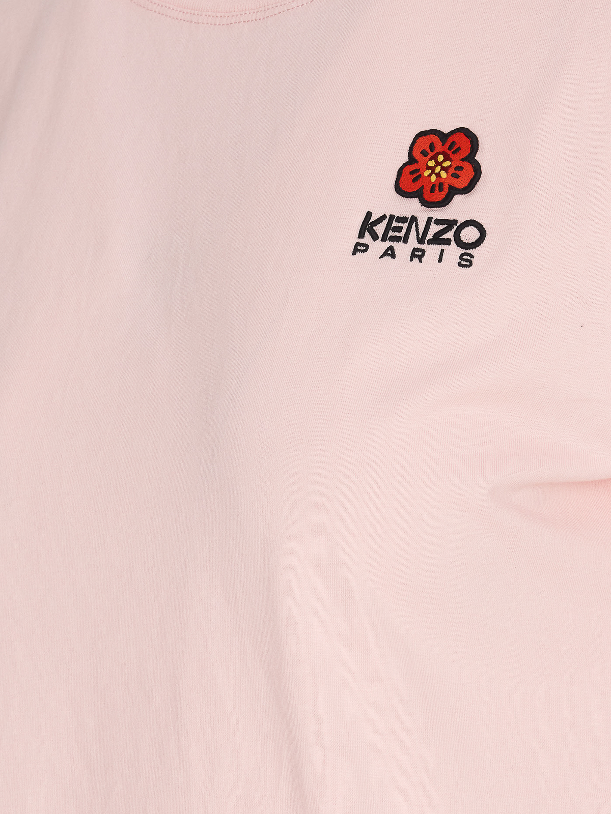 Shop Kenzo Crest Logo Classic T-shirt In Nude & Neutrals