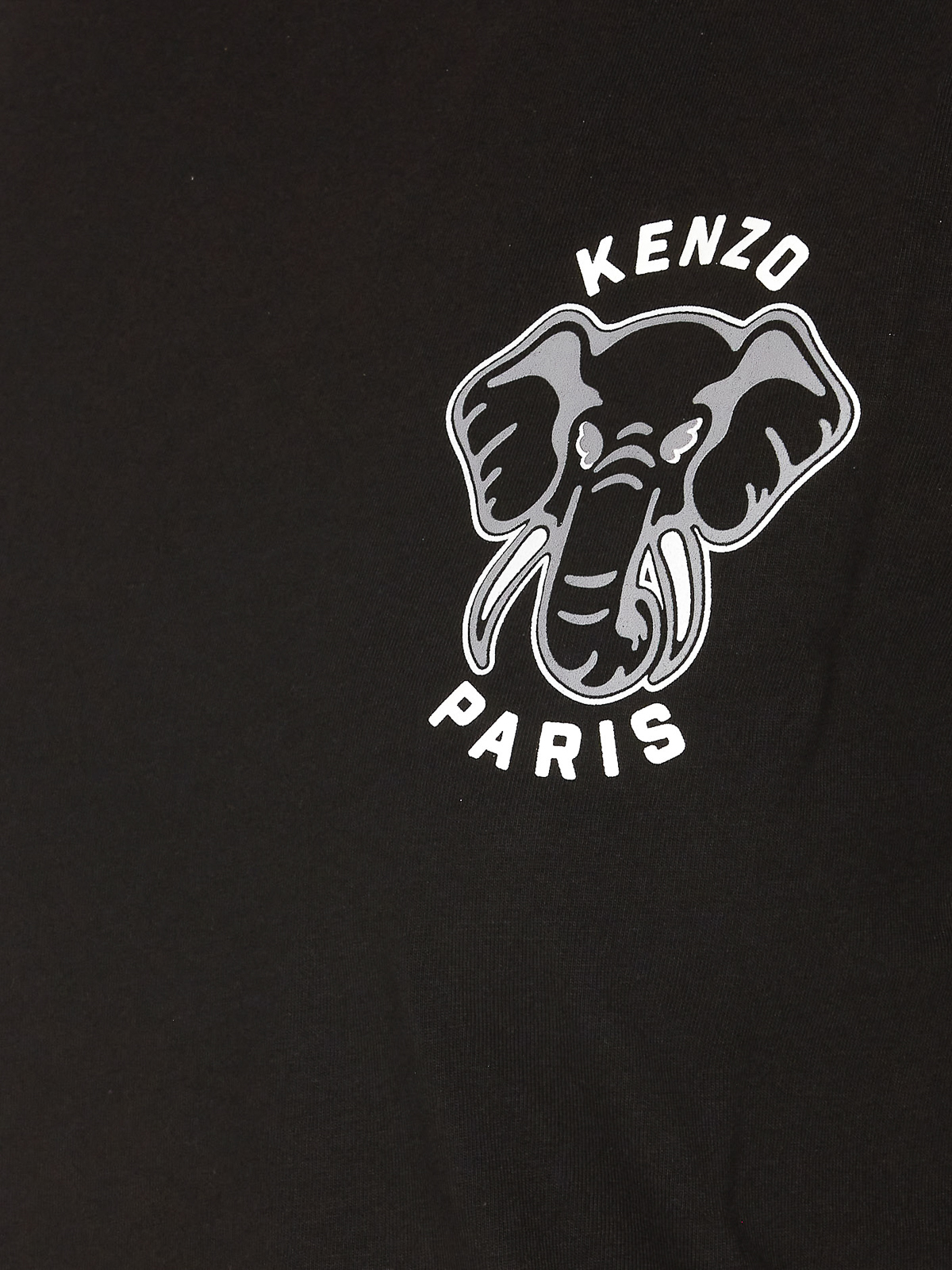 tシャツ 'KENZO Elephant Logo' エンブロイド Tシャツ レディース Kenzo elephant logo t-shirt - White - Women | FE52TS1134SG02