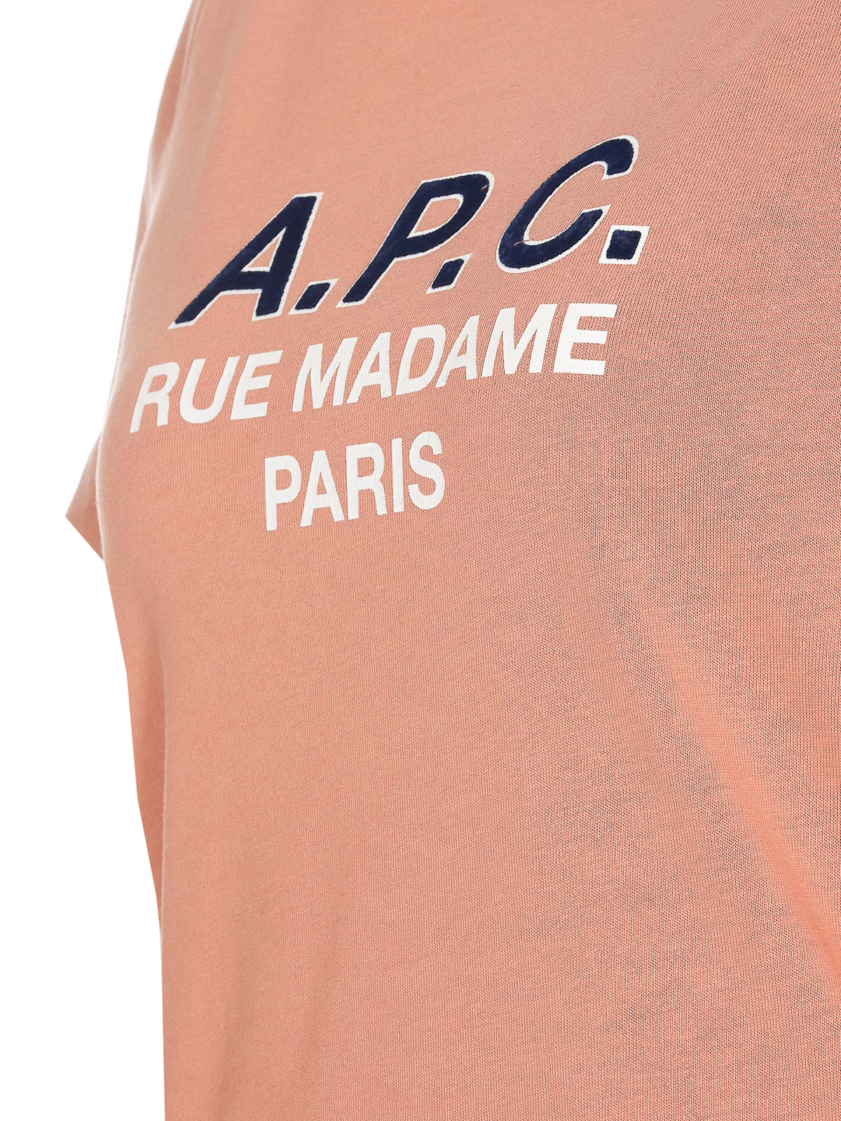 Shop Apc Camiseta - Color Carne Y Neutral In Nude & Neutrals