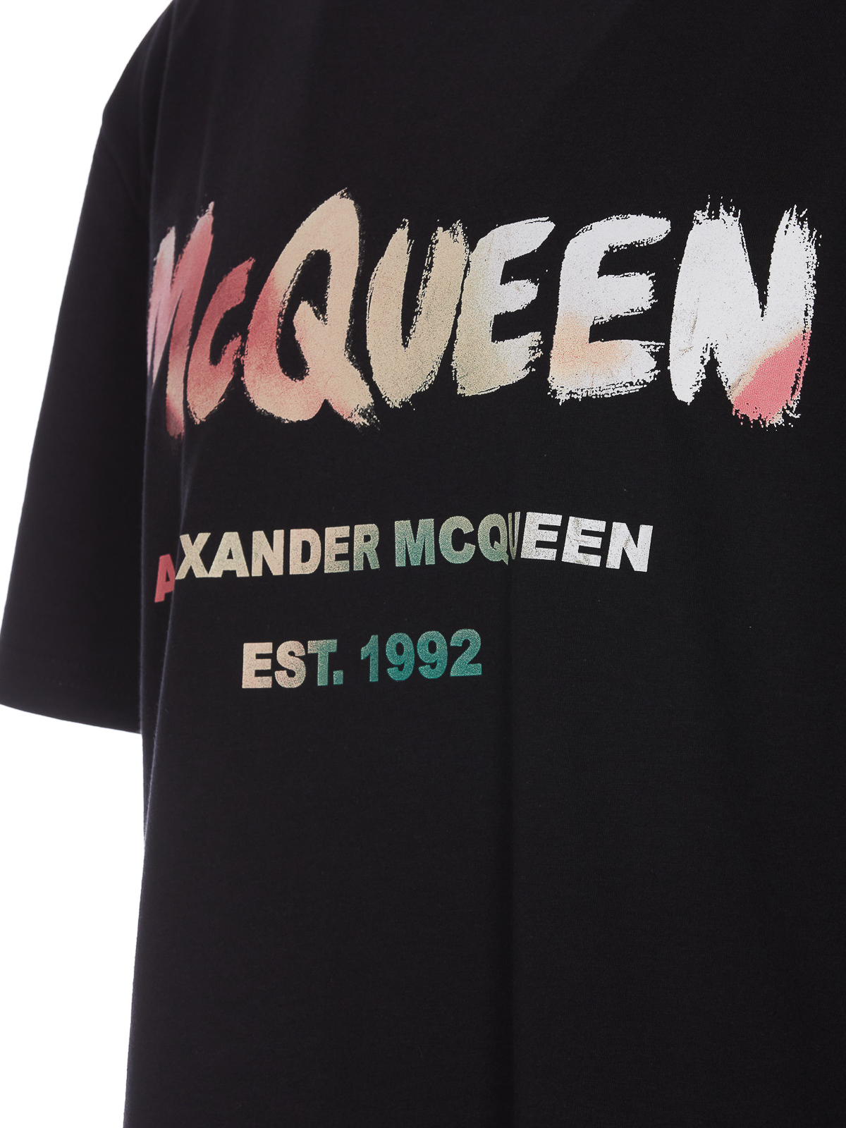 Alexander Mcqueen Mcqueen graffiti t-shirt - Men