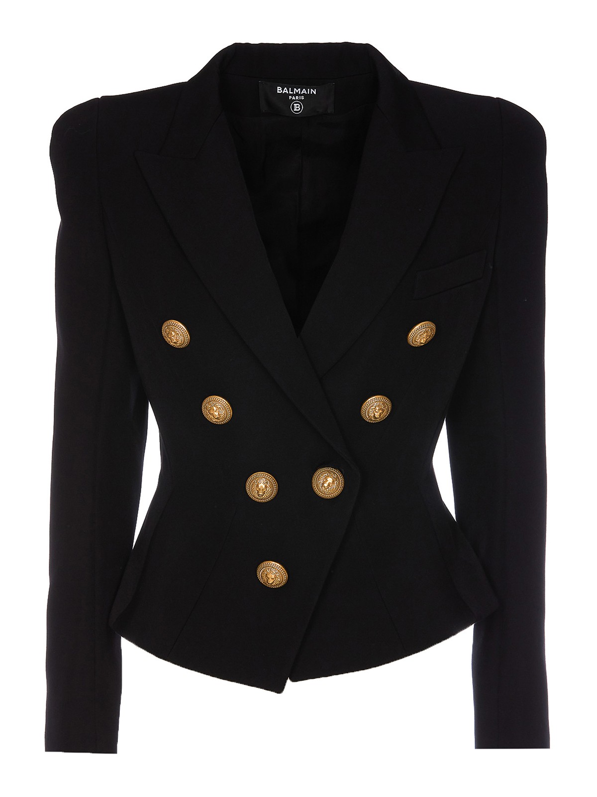 Blazers Balmain - 8 button stretch blazer - SI206WC090PA | thebs.com