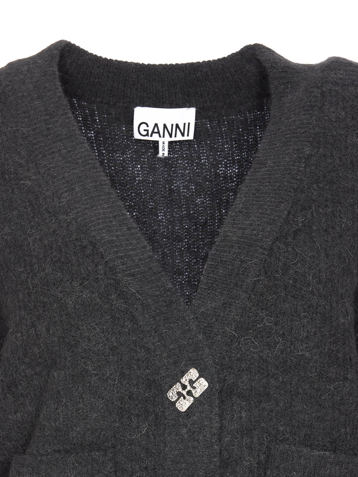 Cardigans Ganni - Soft wool cardigan - K1923490