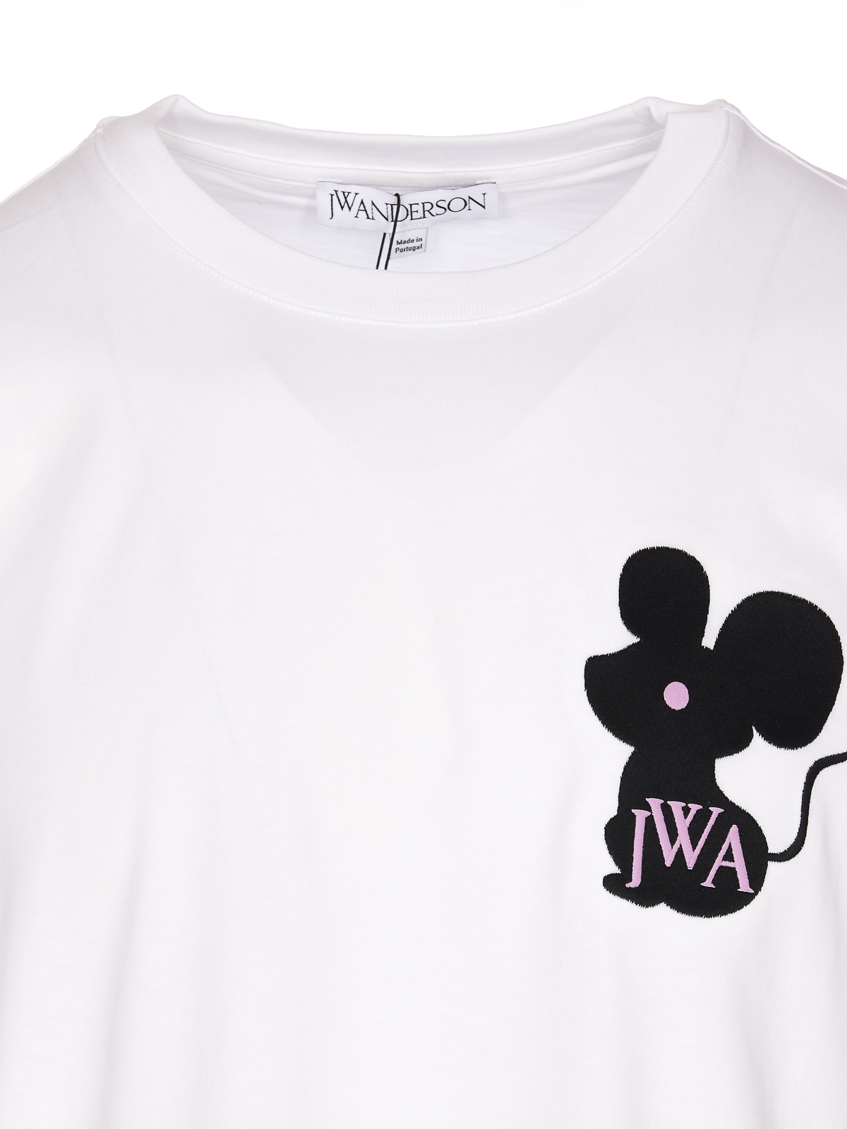 JW ANDERSON JWA レス フリント クルネック Tシャツ 【関税込】 JW ANDERSON (ジェイダブリューアンダーソン) ロゴプリント