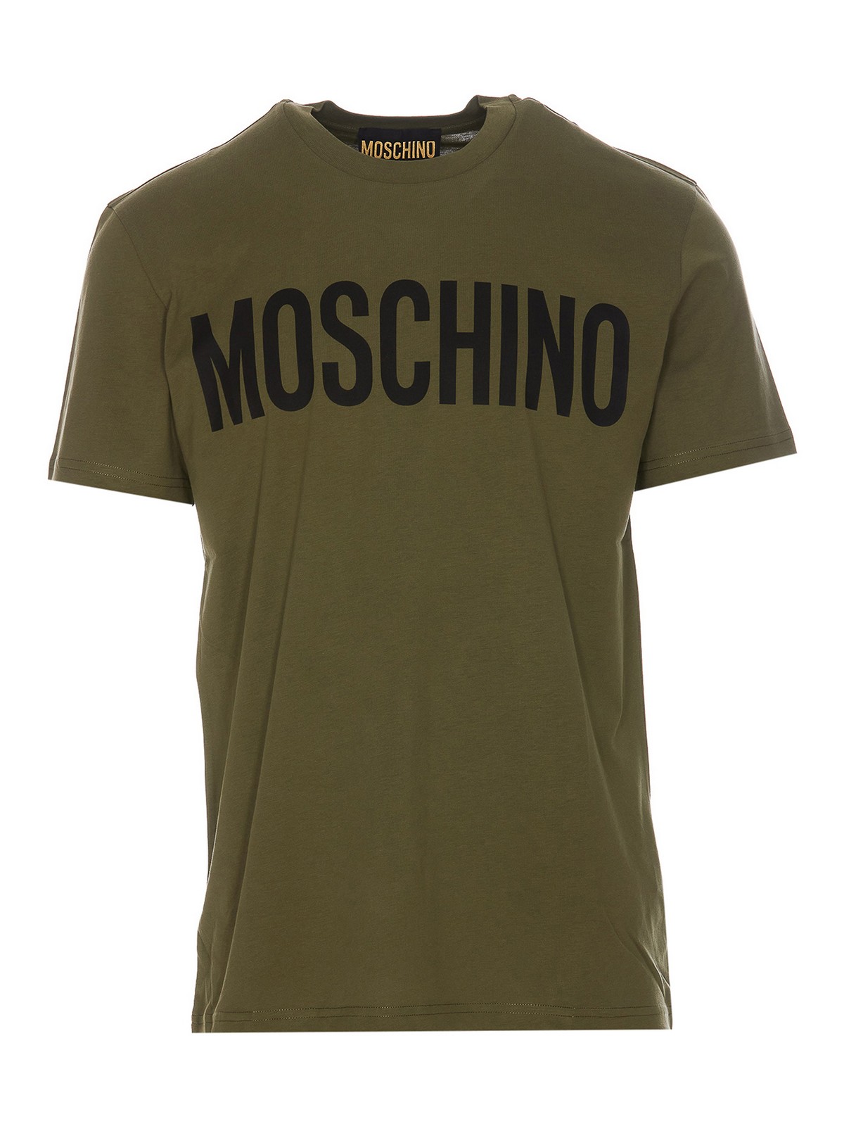 Moschino Logo T-shirt In Green