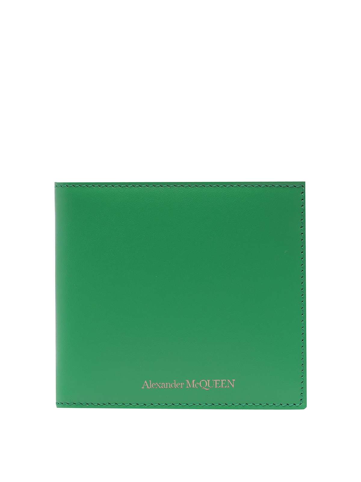 Alexander Mcqueen Wallet In Green