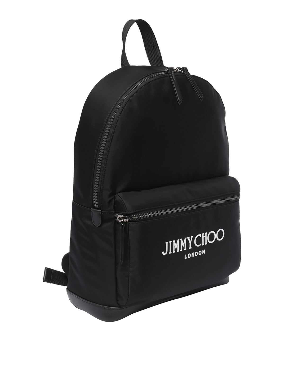 Jimmy Choo バックパック - 黒 | WILMERDNHBLACKLATTEGUNMETAL