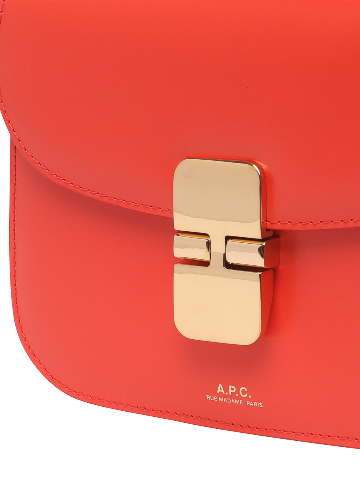 Shop Apc Grace Mini Bag In Orange