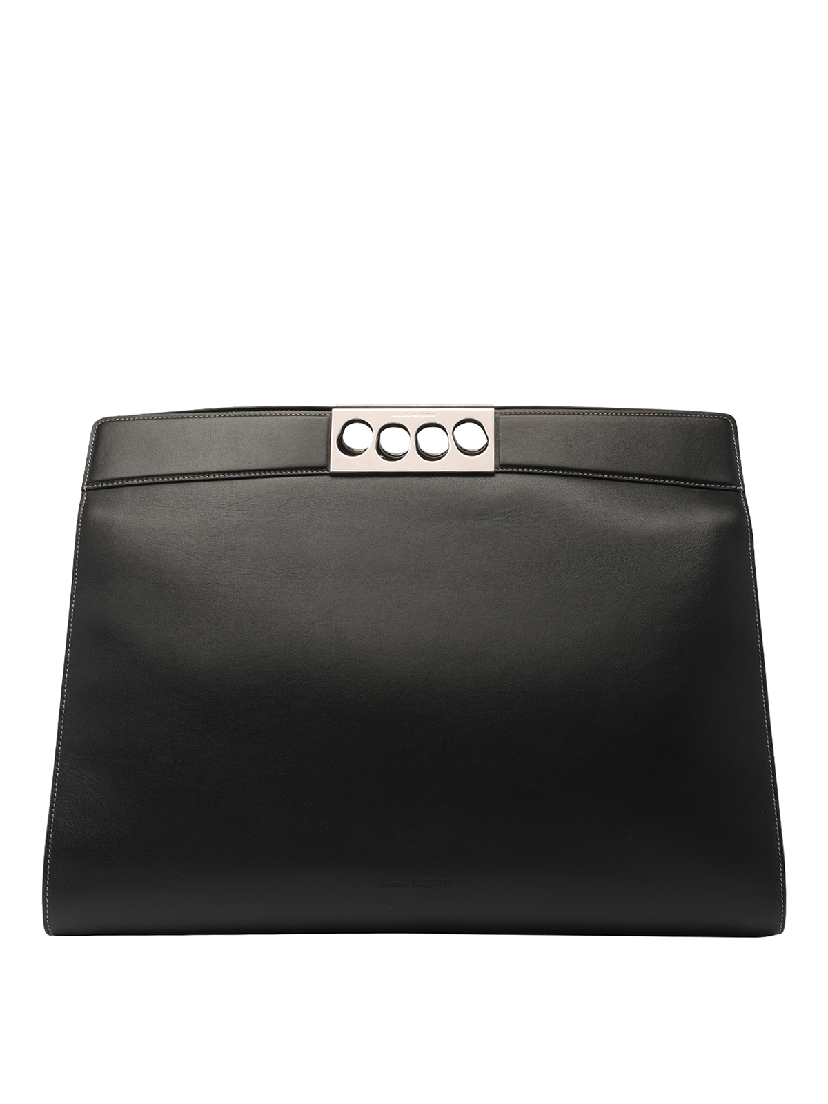 ALEXANDER MCQUEEN BOLSO SHOPPING - NEGRO