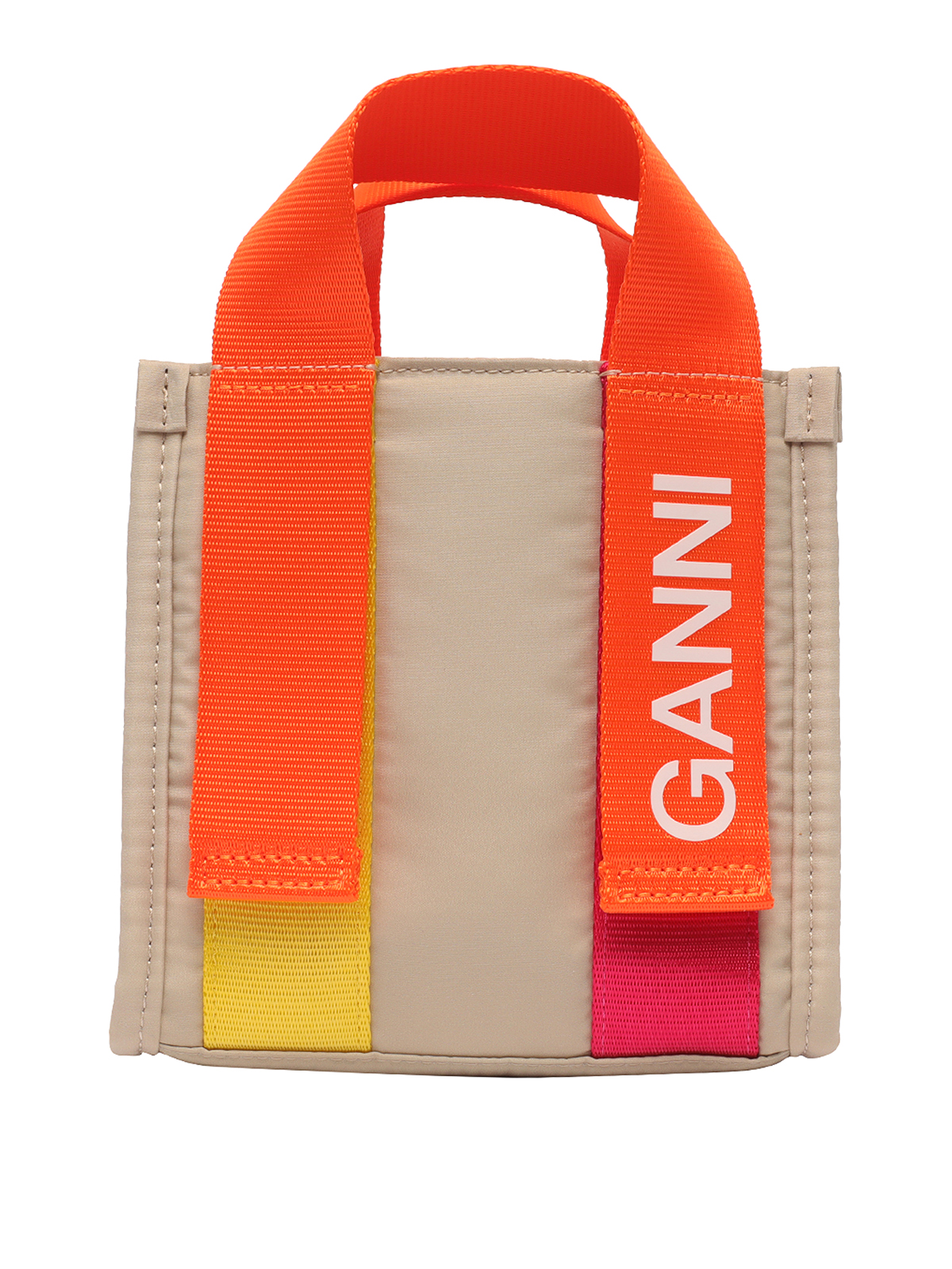 Ganni Recycled tech mini tote - Multicolour - Women|A5059531