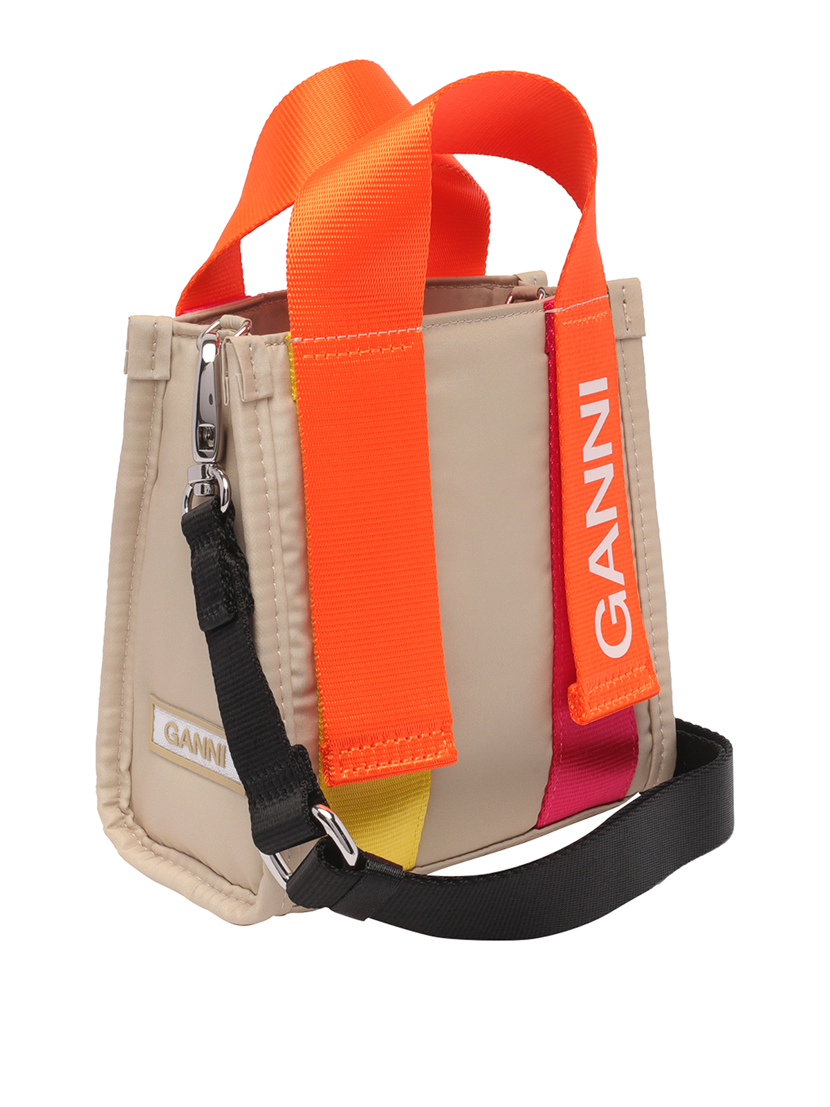 Ganni Recycled tech mini tote - Multicolour - Women|A5059531