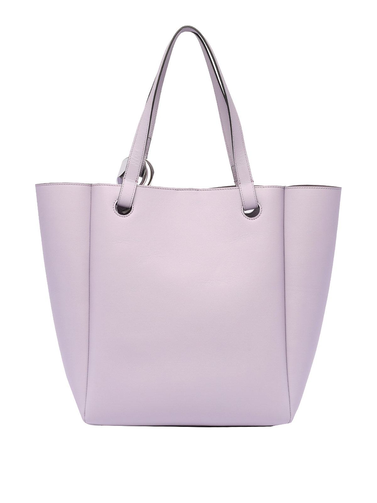 Shop Jw Anderson Chain Cabas Hand Bag In Purple