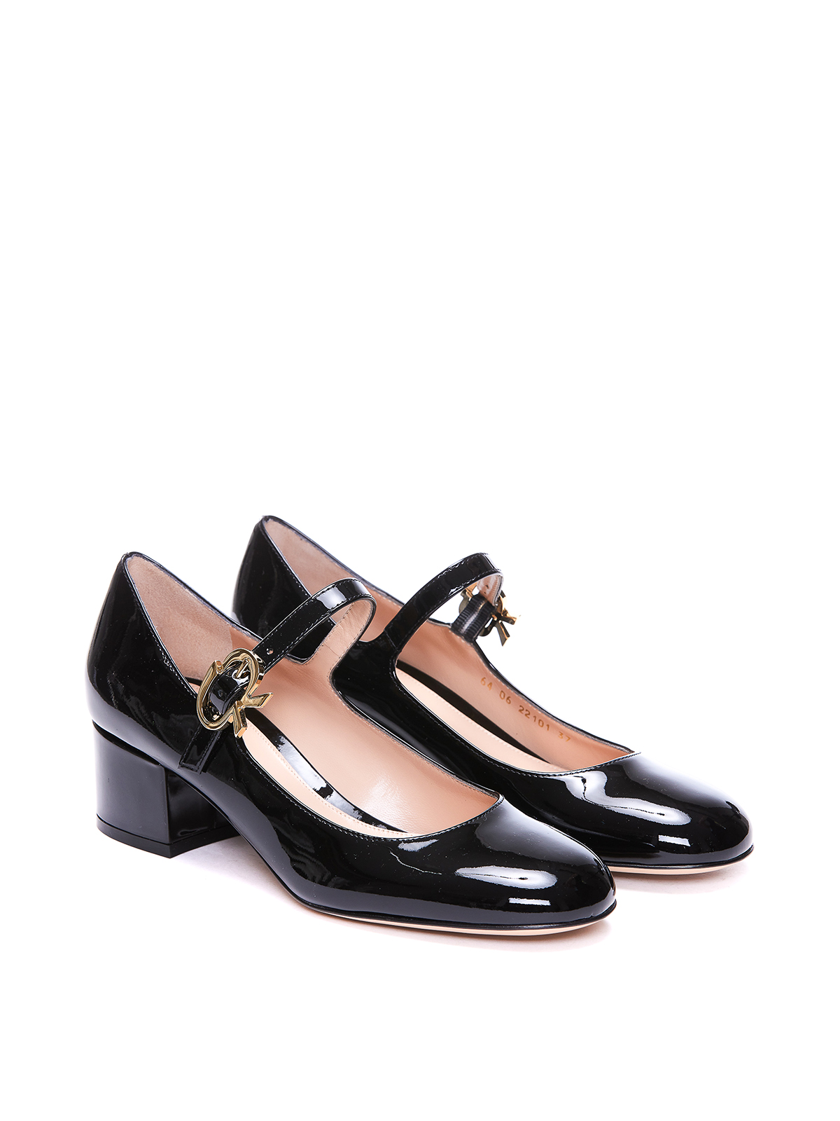 Shop Gianvito Rossi Mary Ribbon Pumps In Black