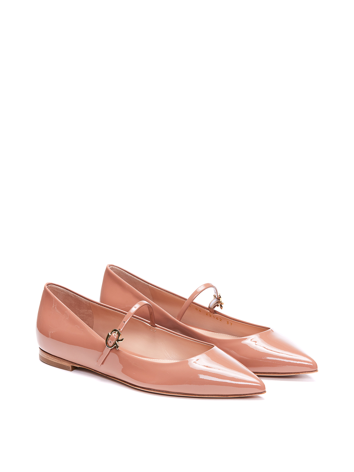 Shop Gianvito Rossi Ribbon Jane Sandals In Color Carne Y Neutral