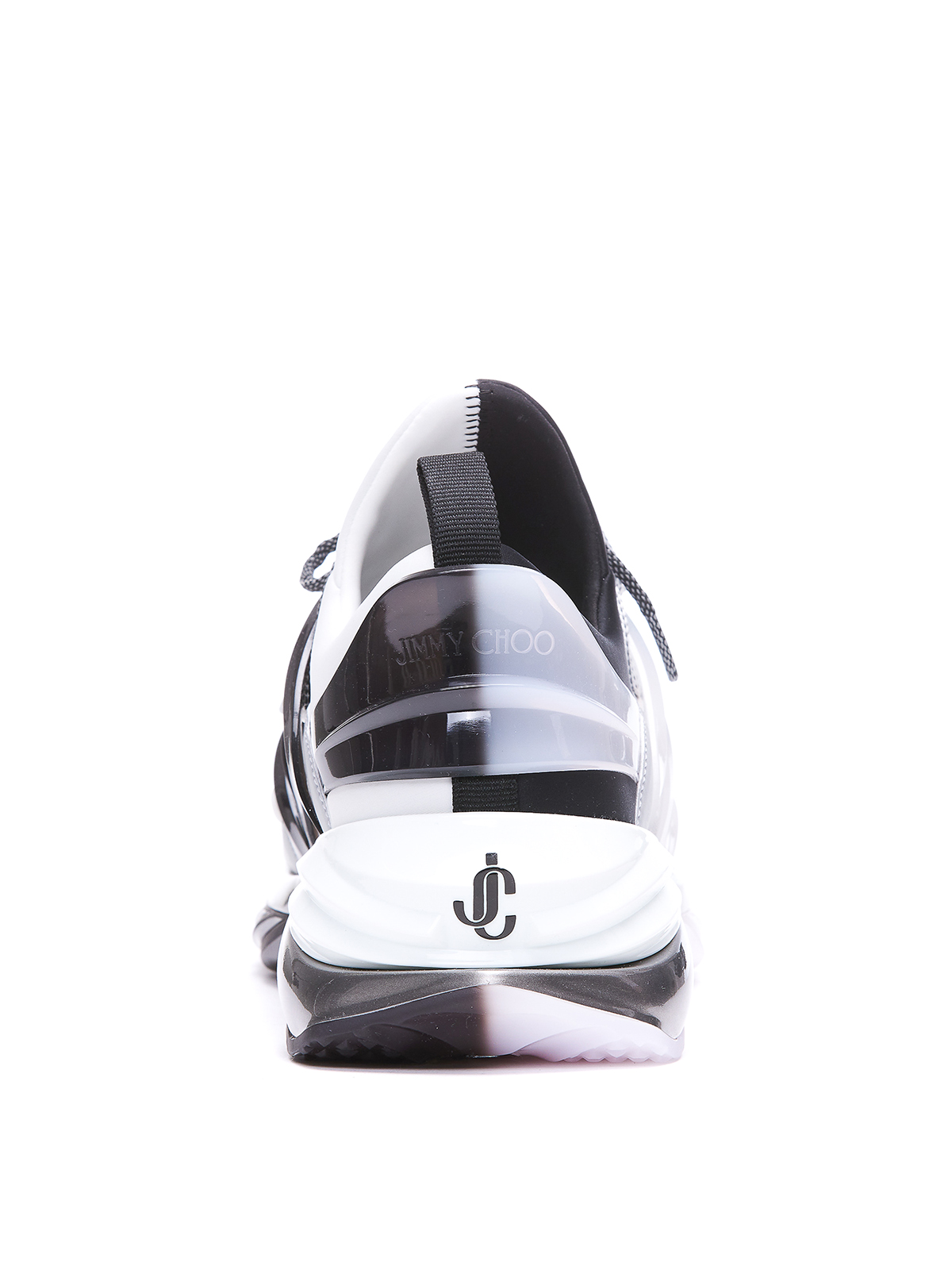 Shop Jimmy Choo Cosmos Sneakers In White