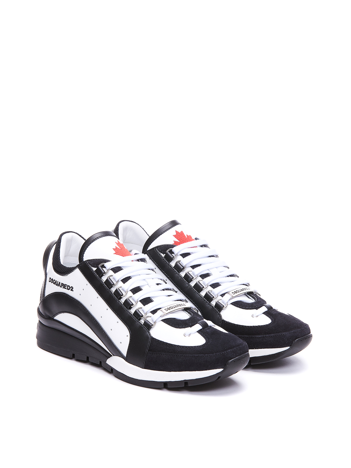 Shop Dsquared2 Legendary Sneakers In Blanco