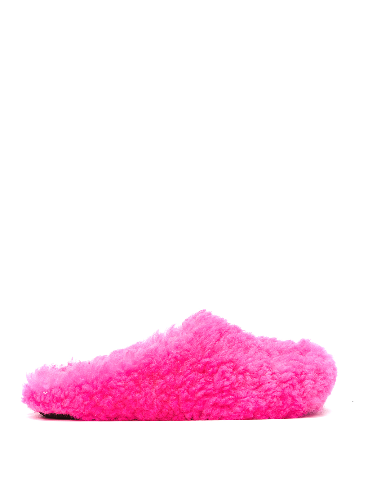 Marni Pink Fussbett Sabot Slip-on Loafers In Nude & Neutrals