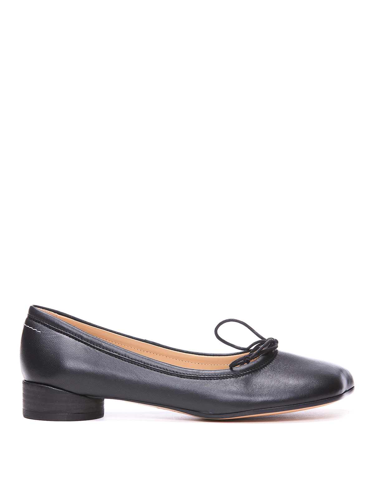 MM6　Maison Margiela ブラック　フラットシューズ エムエムシックス メゾン マルジェラ MM6 Maison Margiela