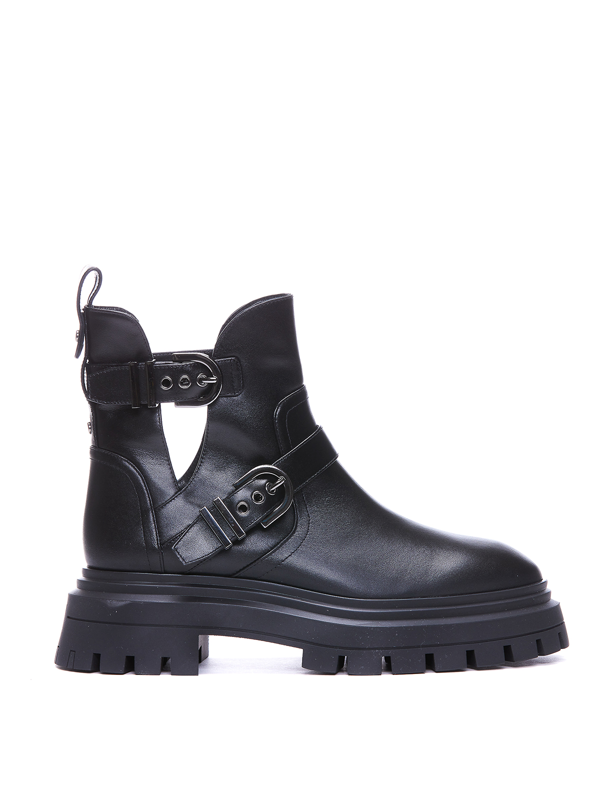 Stuart Weitzman The Maverick Bedford Moto Bootie In Black