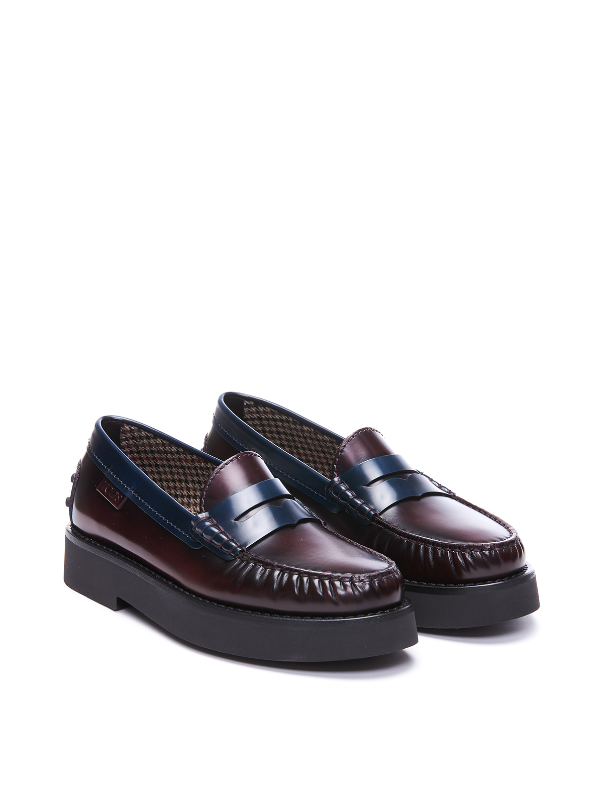 Shop Tod's T Timeless Loafers In Black