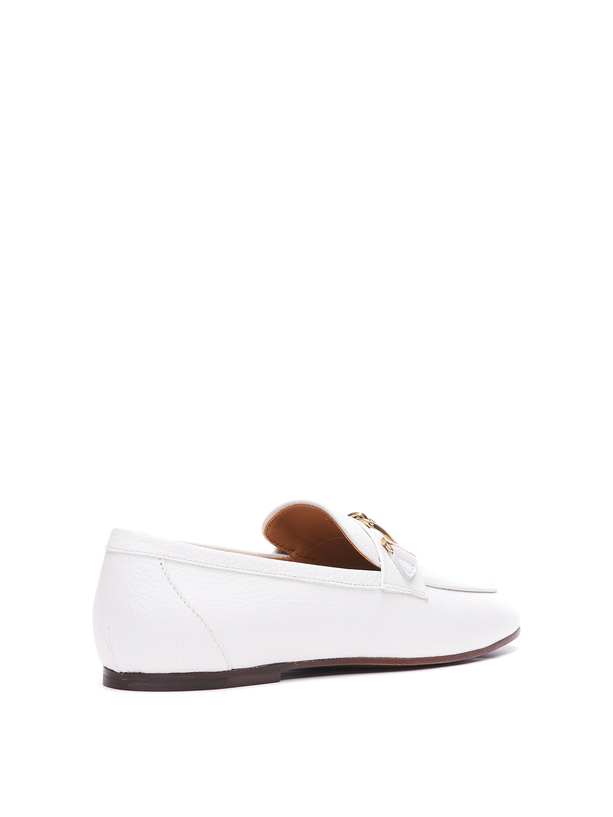 Shop Tod's Loafers In Blanco