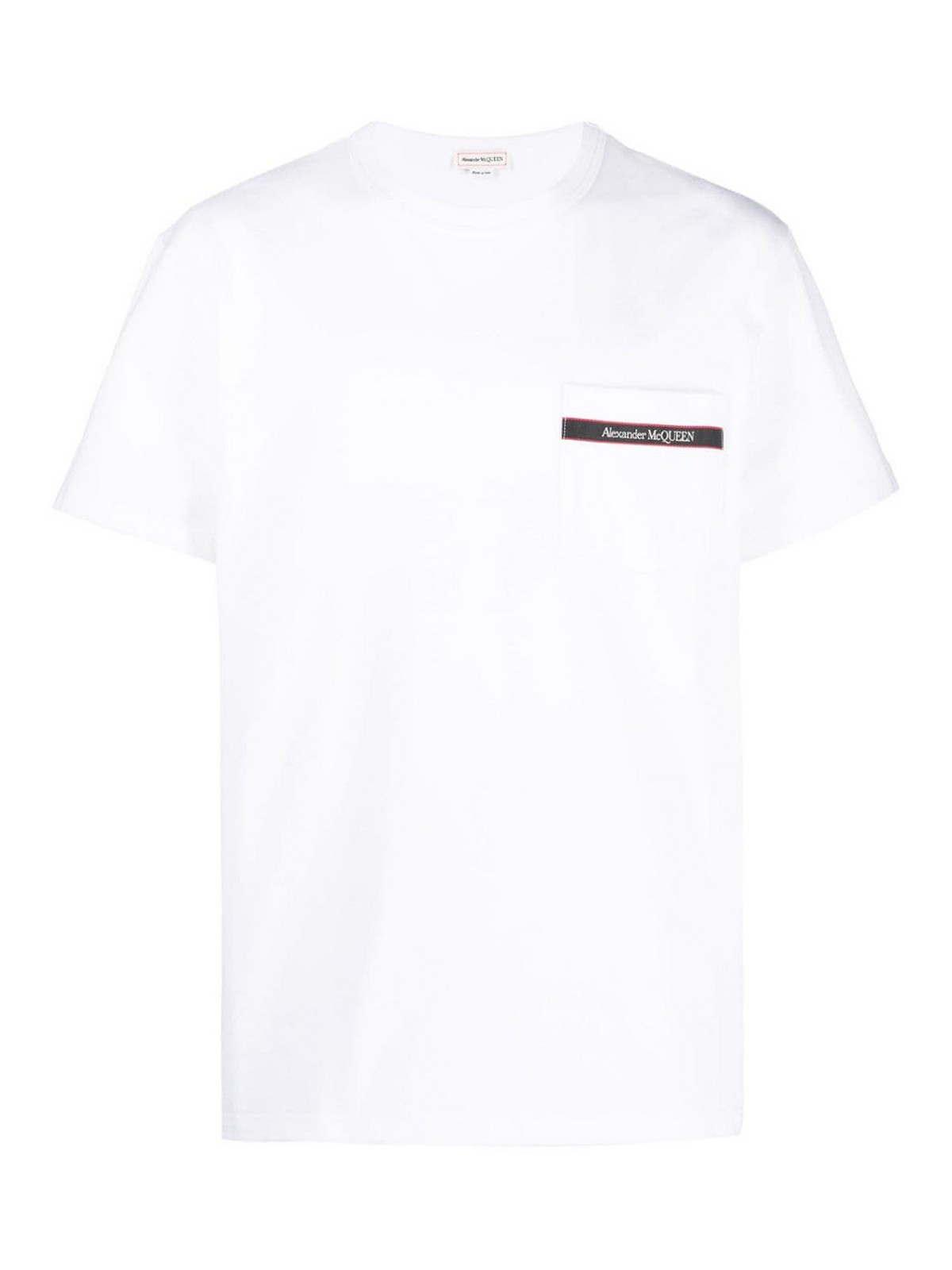 Alexander Mcqueen Camiseta - Blanco In White