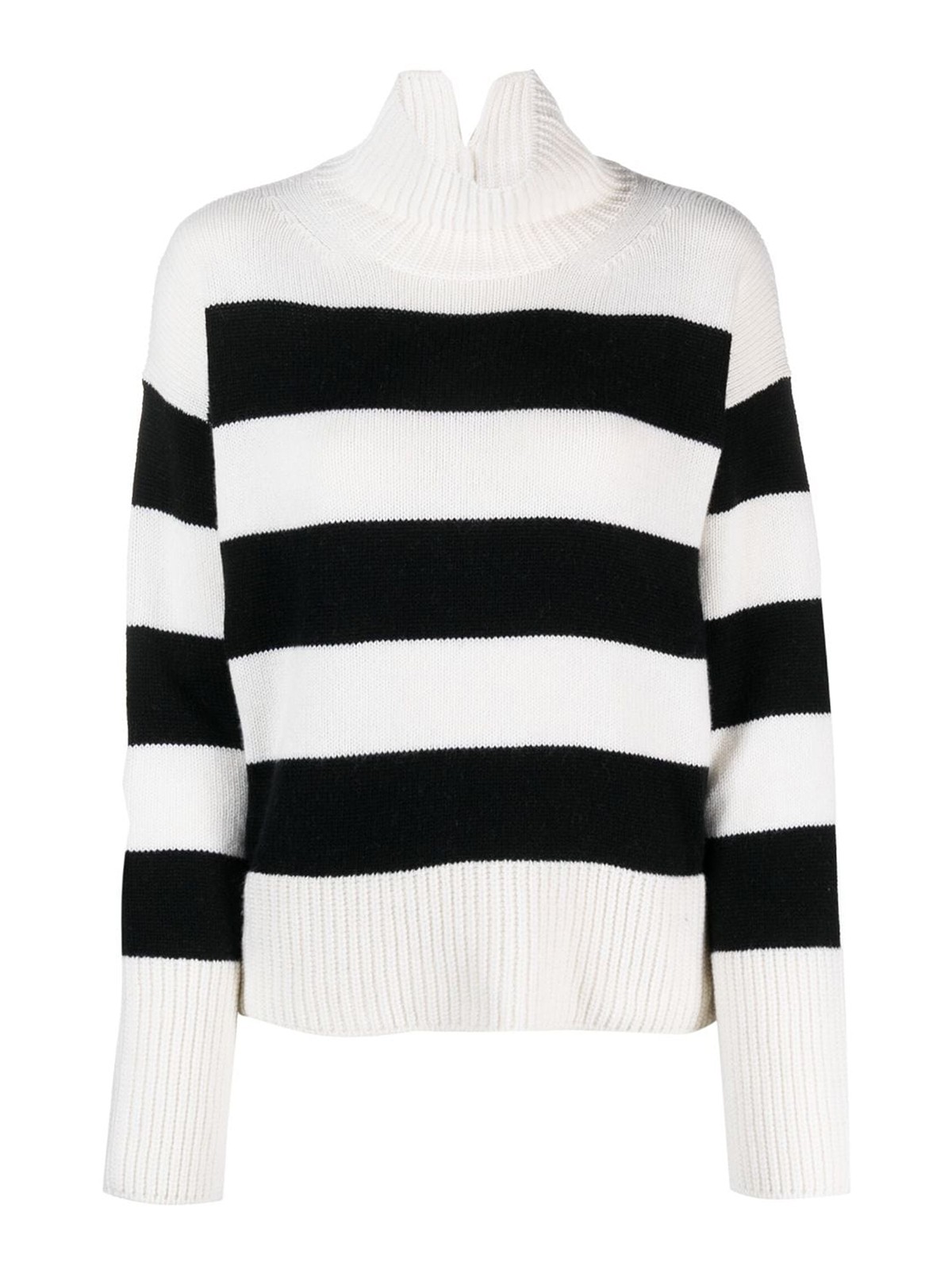 Shop Dondup Knit Sweater In White
