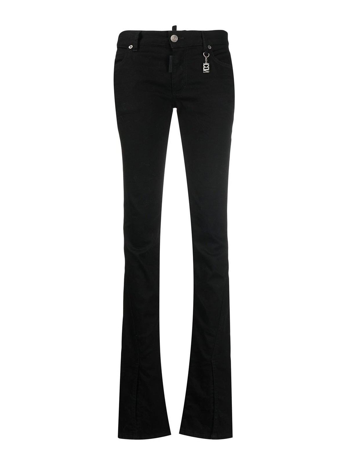 Shop Dsquared2 Flared Jeans In Negro