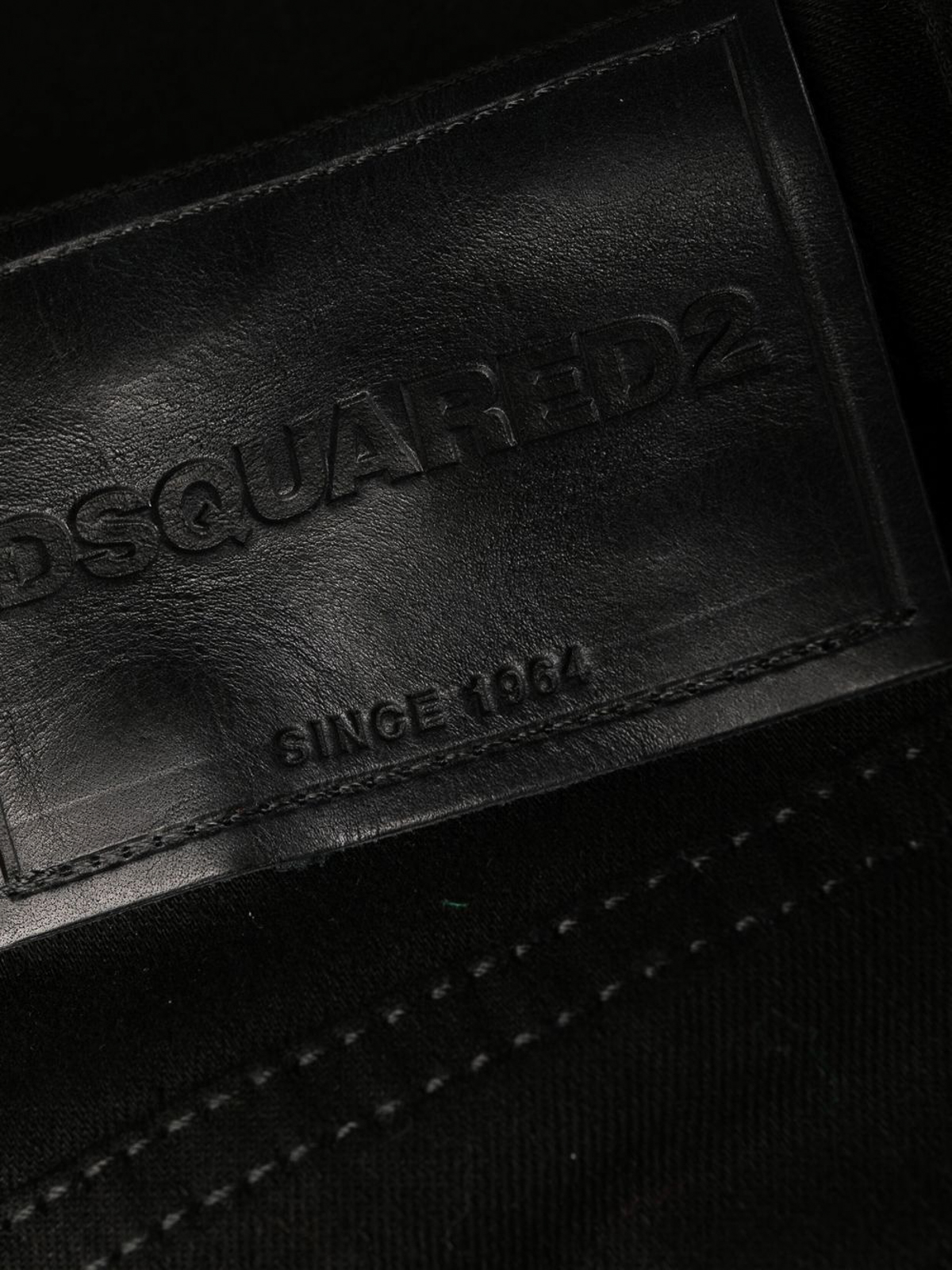 Shop Dsquared2 Jeans Acampanados - Negro
