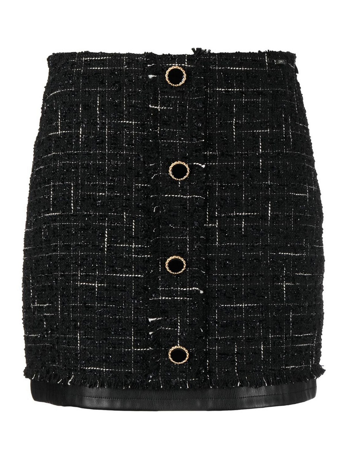 Liu •jo Mini Skirt In Black