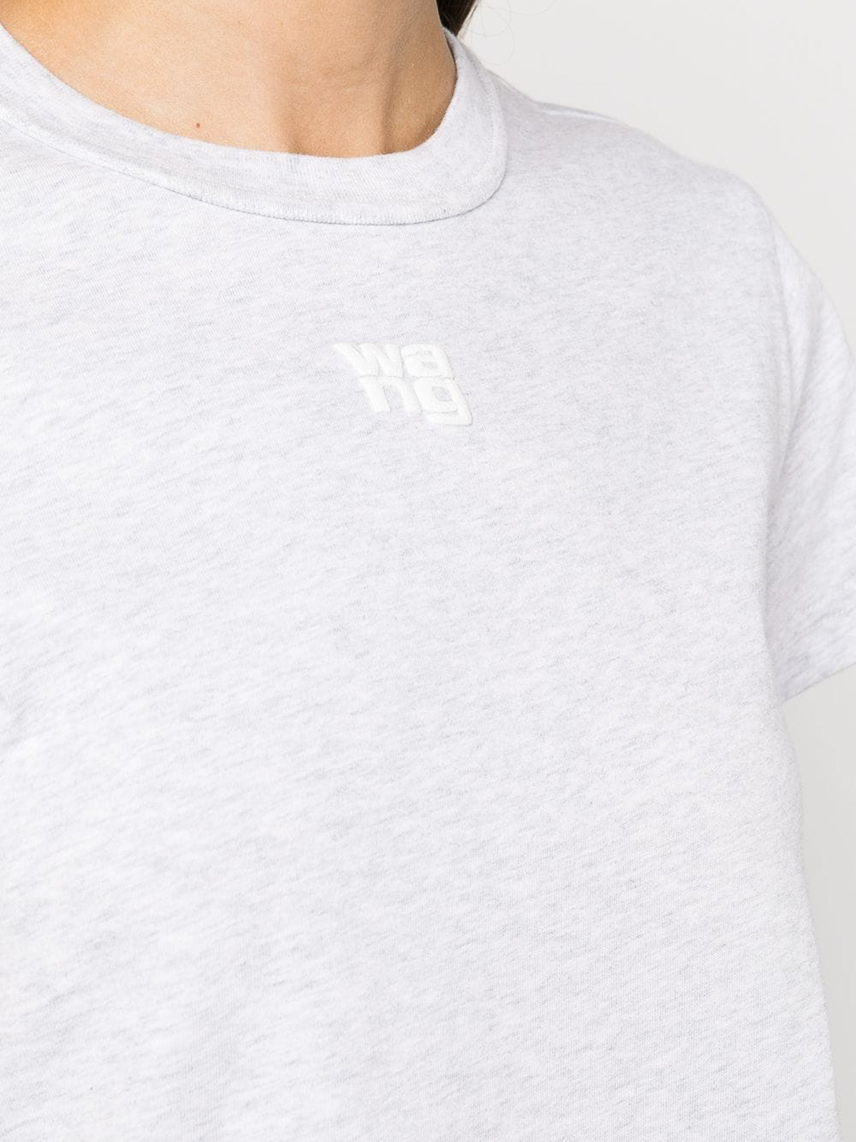Shop Alexander Wang Camiseta - Gris In Grey
