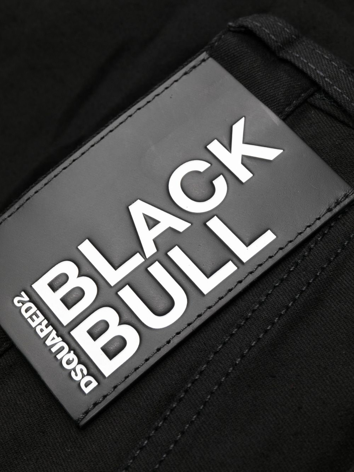 Shop Dsquared2 Vaqueros Rectos - Negro In Black
