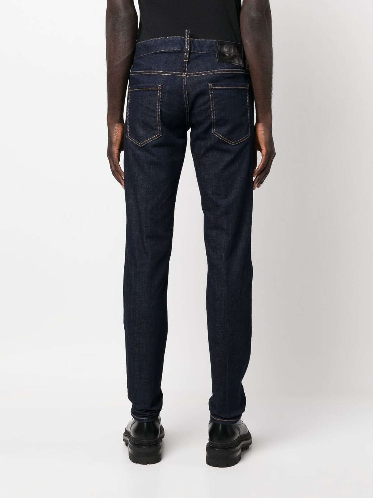 Shop Dsquared2 Tapered-leg Jeans In Blue