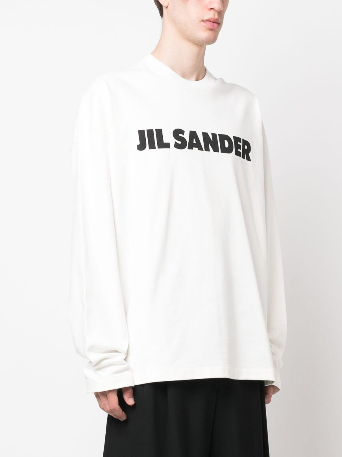 2024AW JIL SANDER+ Logo SWEATSHIRT L Jil Sander logo-print Detail