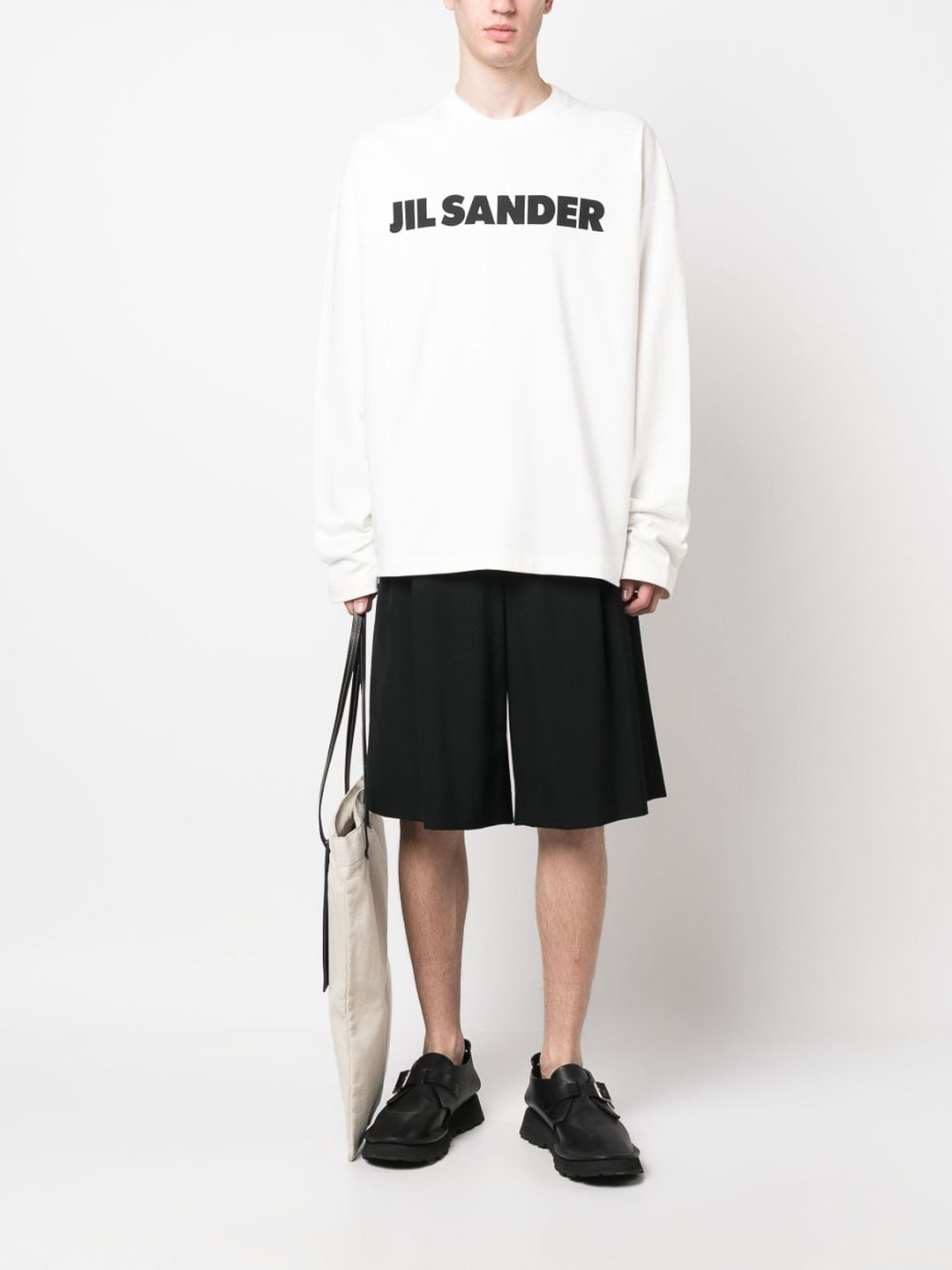 Sweatshirts & Sweaters Jil Sander - Logo-print sweatshirt