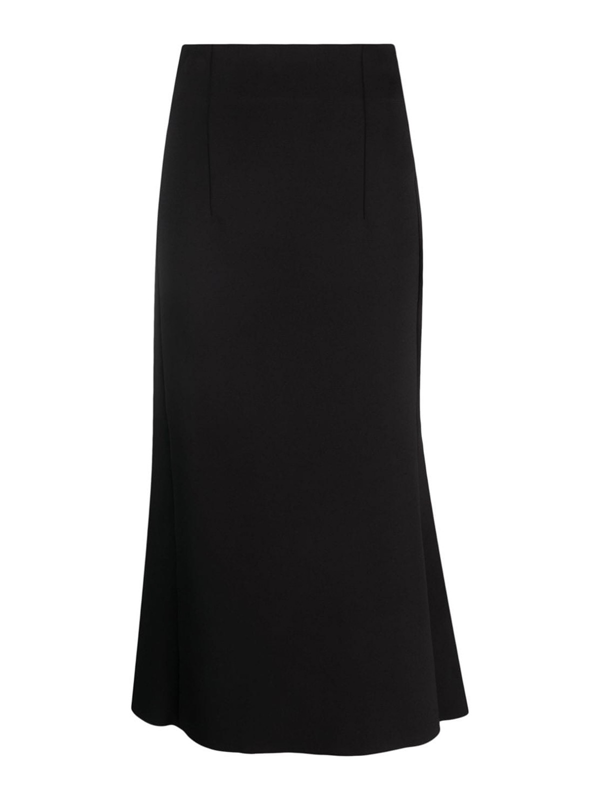 Philosophy Di Lorenzo Serafini Polyester Top With Sweetheart Neckline And Peplum Hem In Black