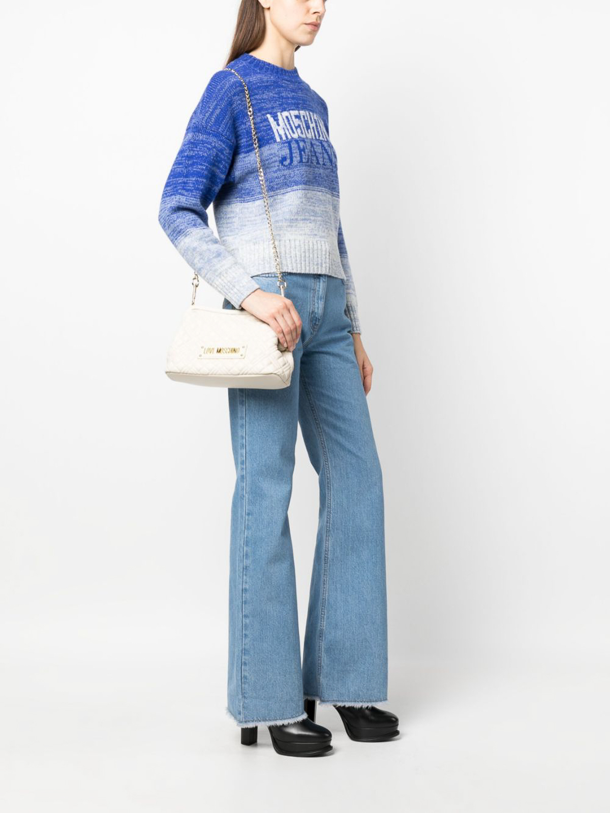 Sac à main Moschino Argenté en Plastique - 35677967