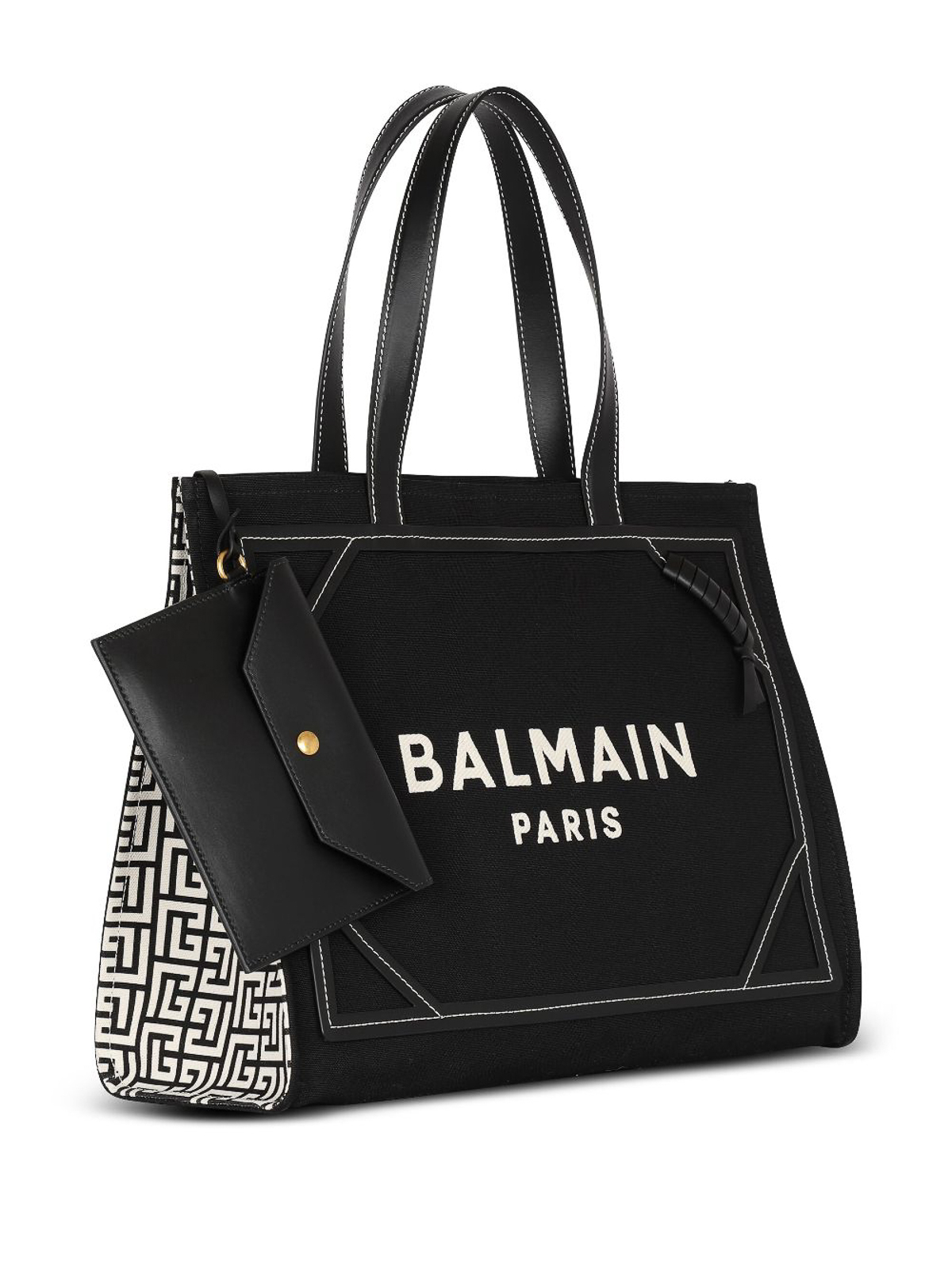 Balmain クラッチバッグ - 黒 | BN1FF810TPACGFE | THEBS