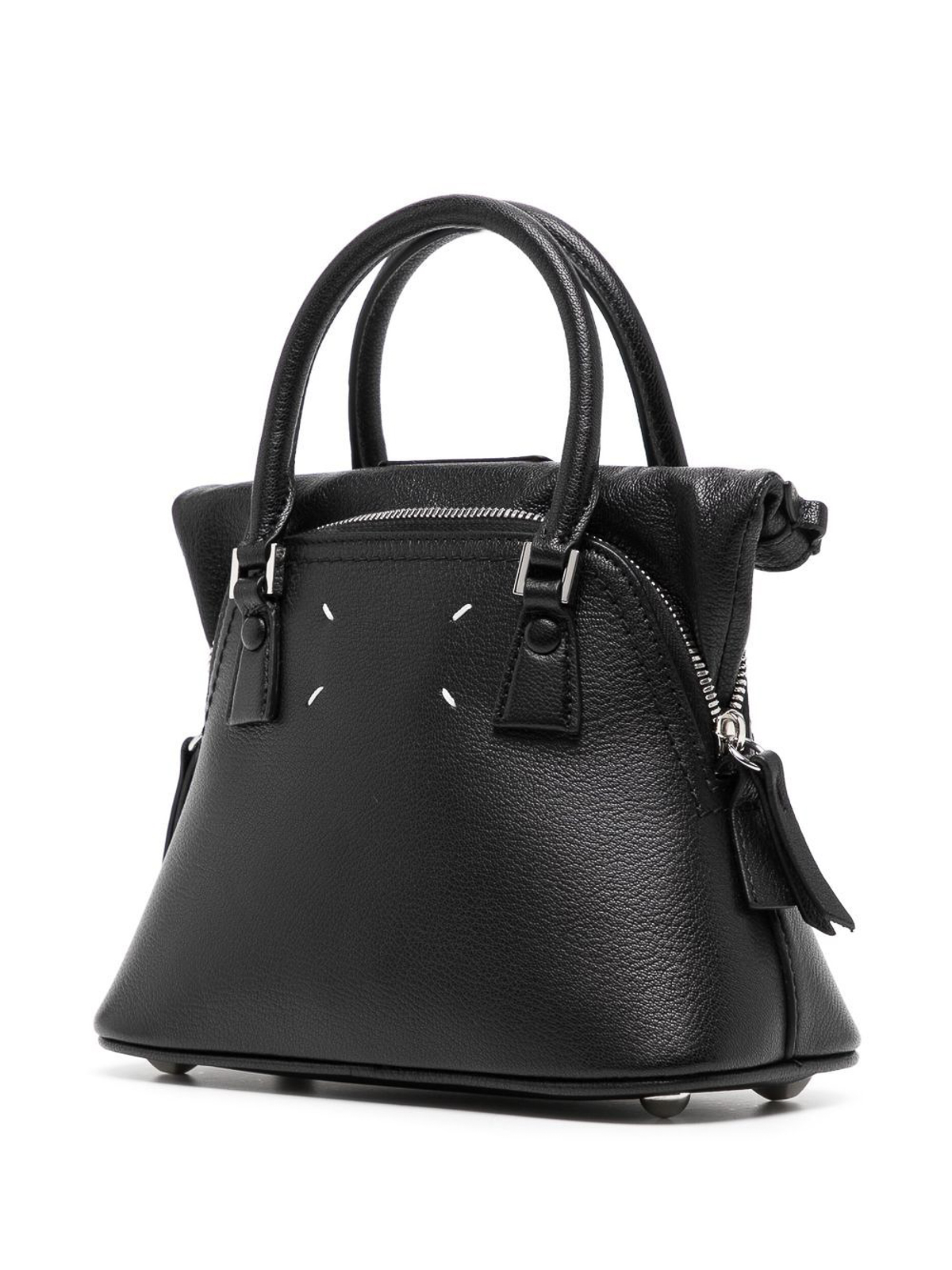 Shop Maison Margiela Shoulder Bag In Black