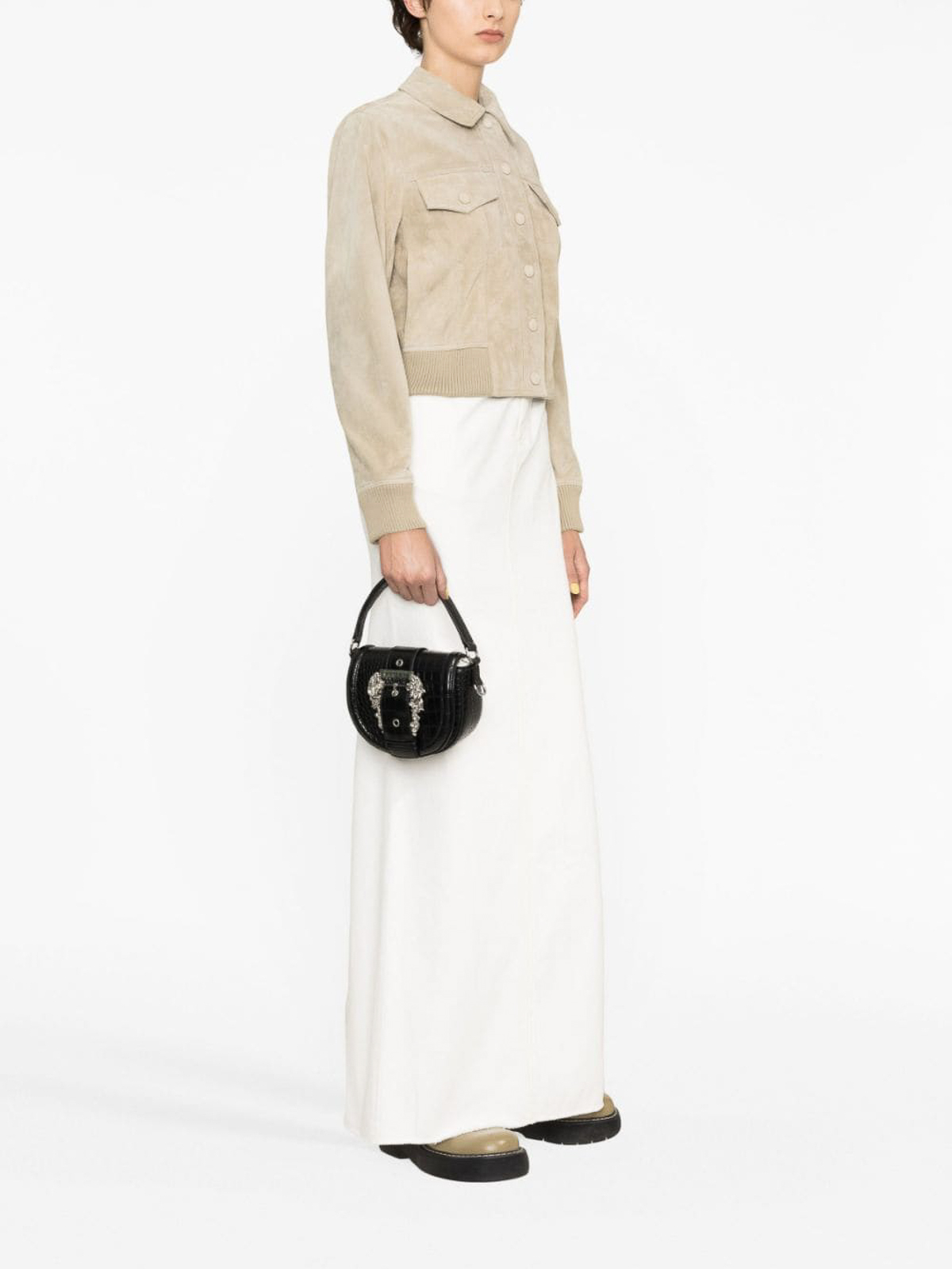 Versace Jeans Couture トートバッグ - 黒|75VA4BF2ZS578899