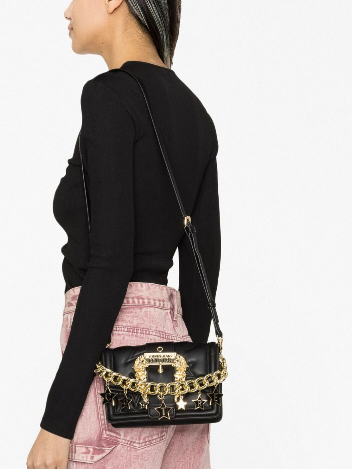 Versace Jeans Couture Star-motif tote bag|75VA4BFCZS806899