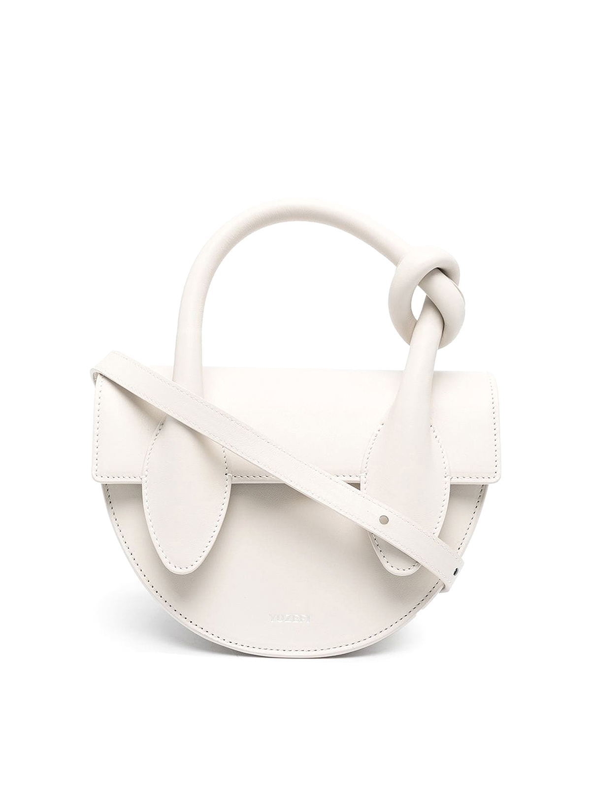 ★YUZEFI★ Mini Pretzel Tote Bag Truffle YUZCOHBMPRZ36 YUZCO Yuzefi Pretzel Tote Bag | Black | FARFETCH JO