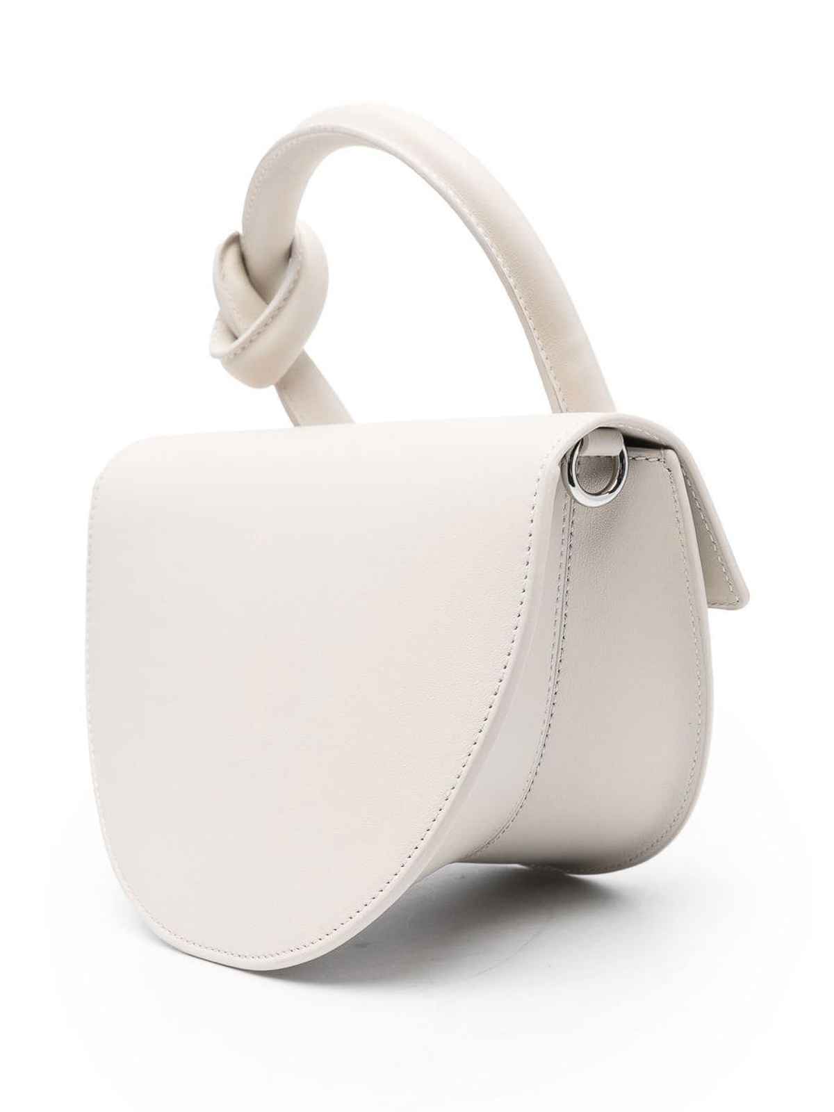 ★YUZEFI★ Mini Pretzel Tote Bag Off White YUZCOHBMPRZ11 YUZ Yuzefi Mini pretzel leather tote - White - Women | YUZCOHBPRZ11