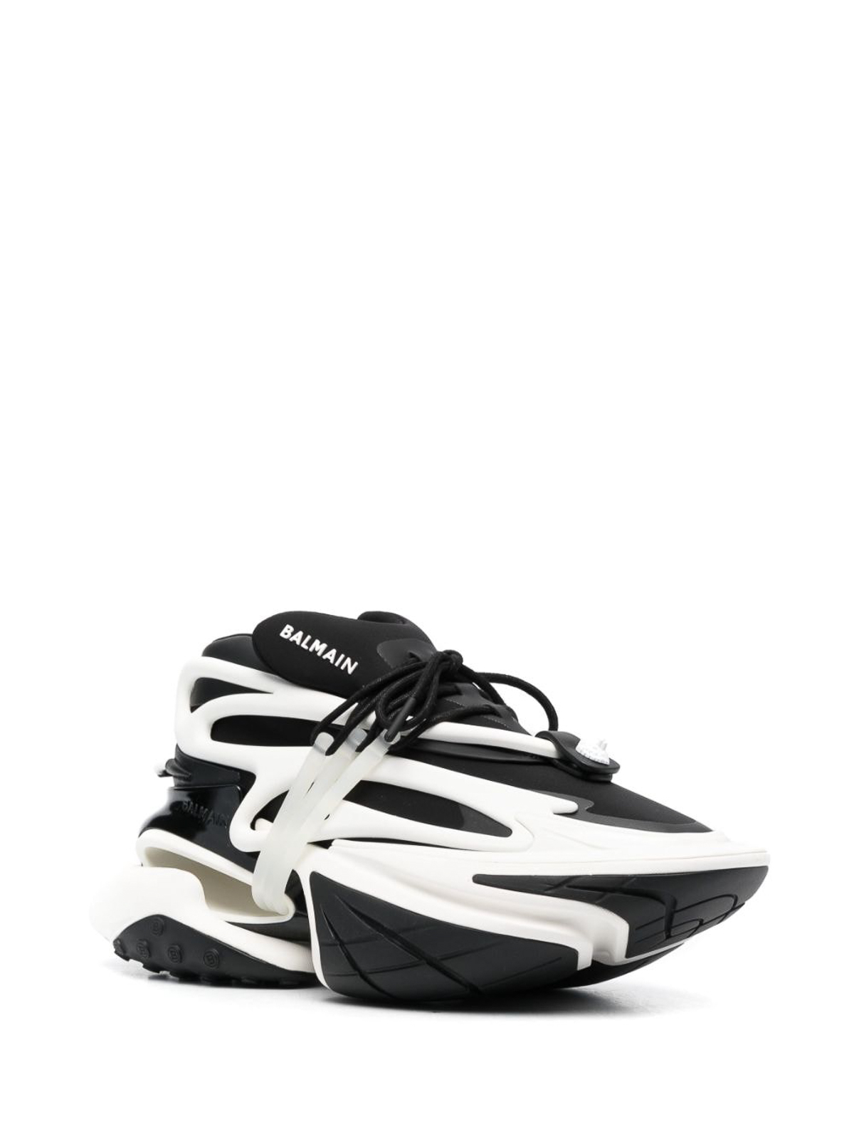 Shop Balmain Zapatos Con Cordones - Blanco