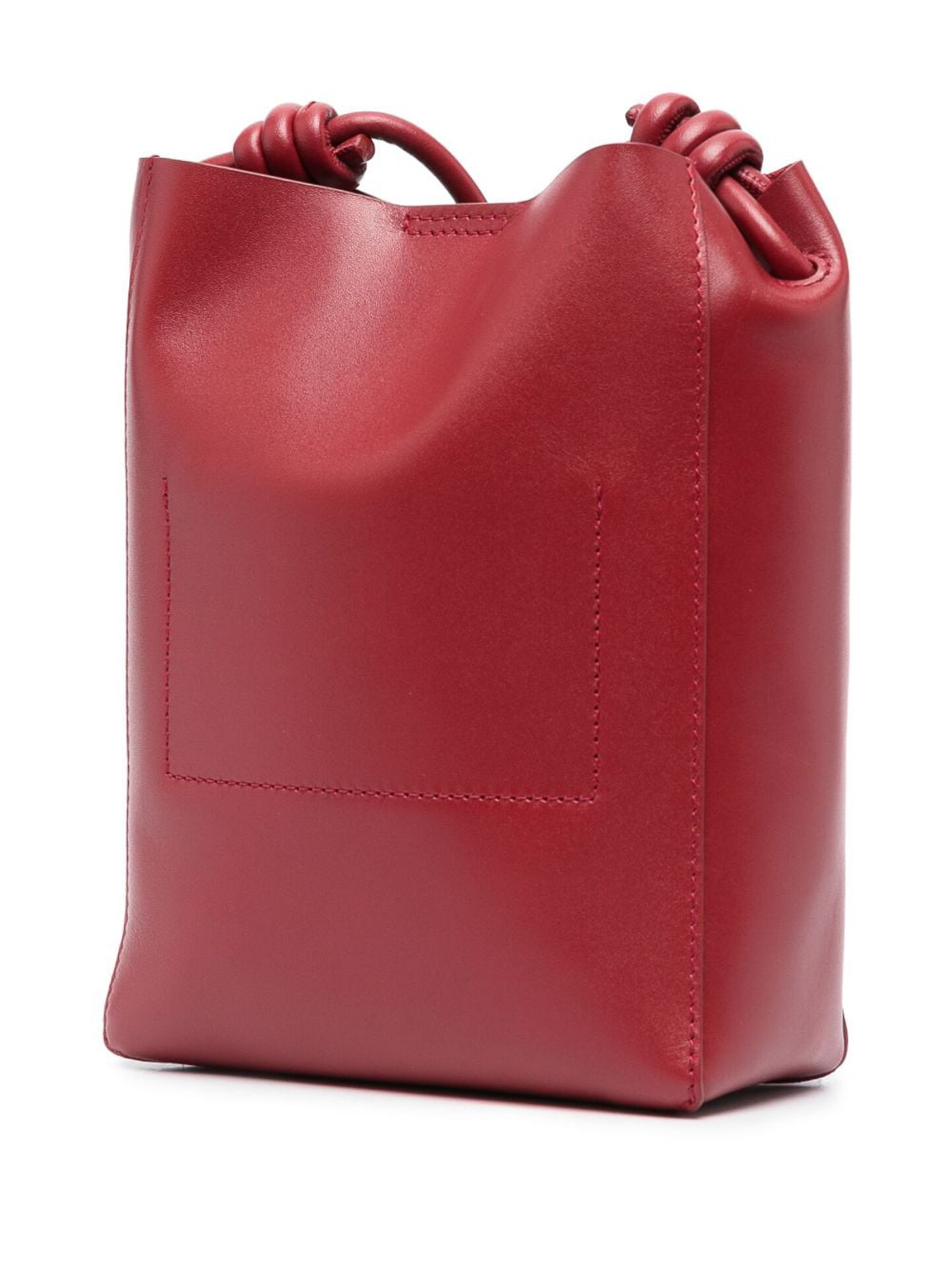 24AW new/Jil Sander 折畳小型レザークロスボディバッグ Bag Red 24AW new/Jil Sander 折畳小型レザークロスボディバッグ Bag Red