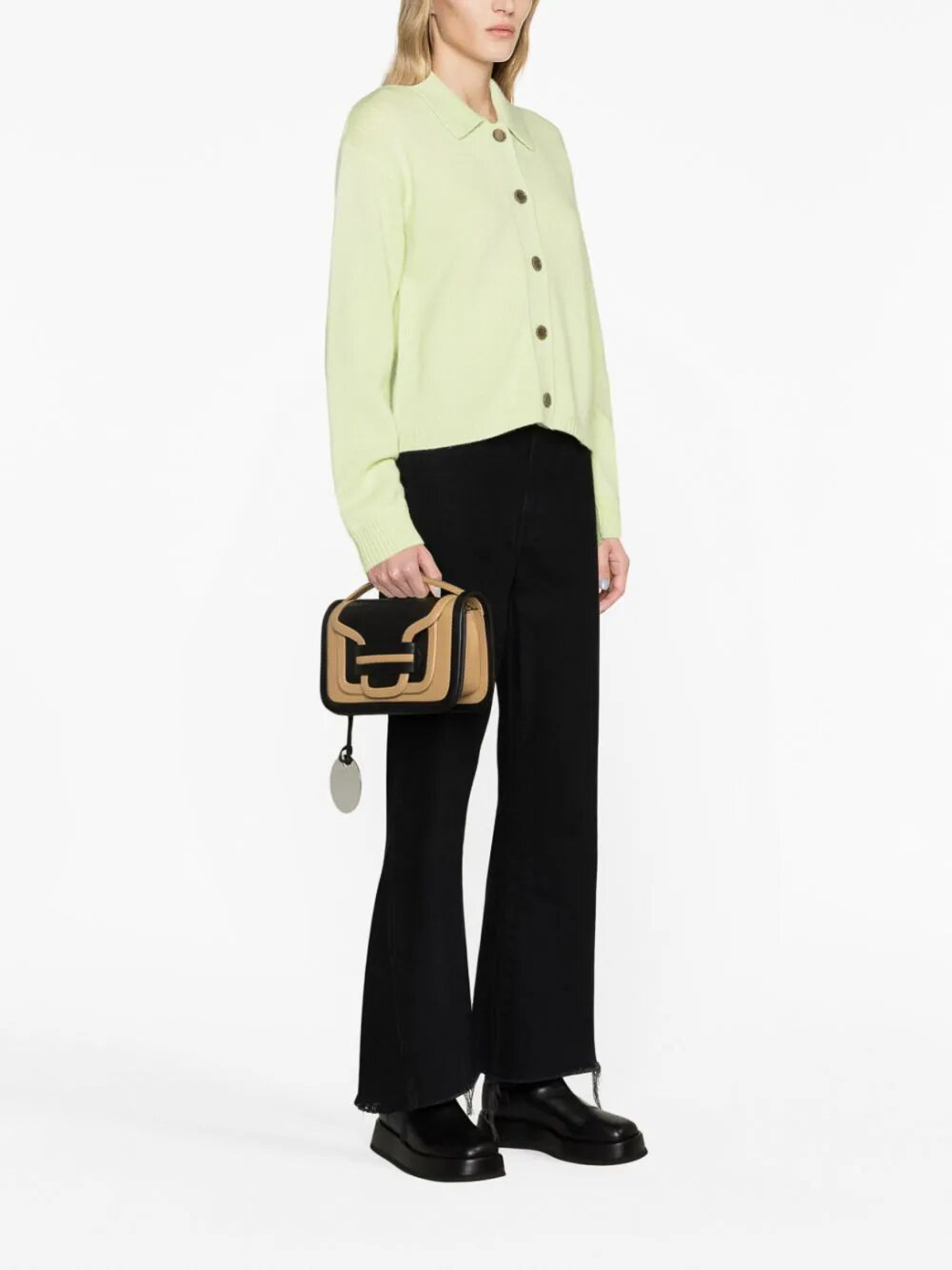 Pierre Hardy Maxi alpha handbags - Beige | XR04CAPPUCCINOBLACK 