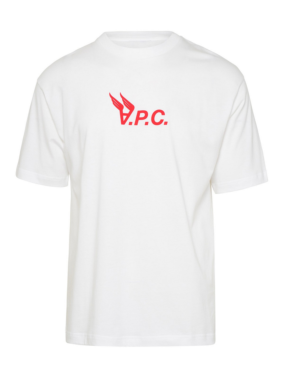 Apc Hermance T-shirt In White Cotton