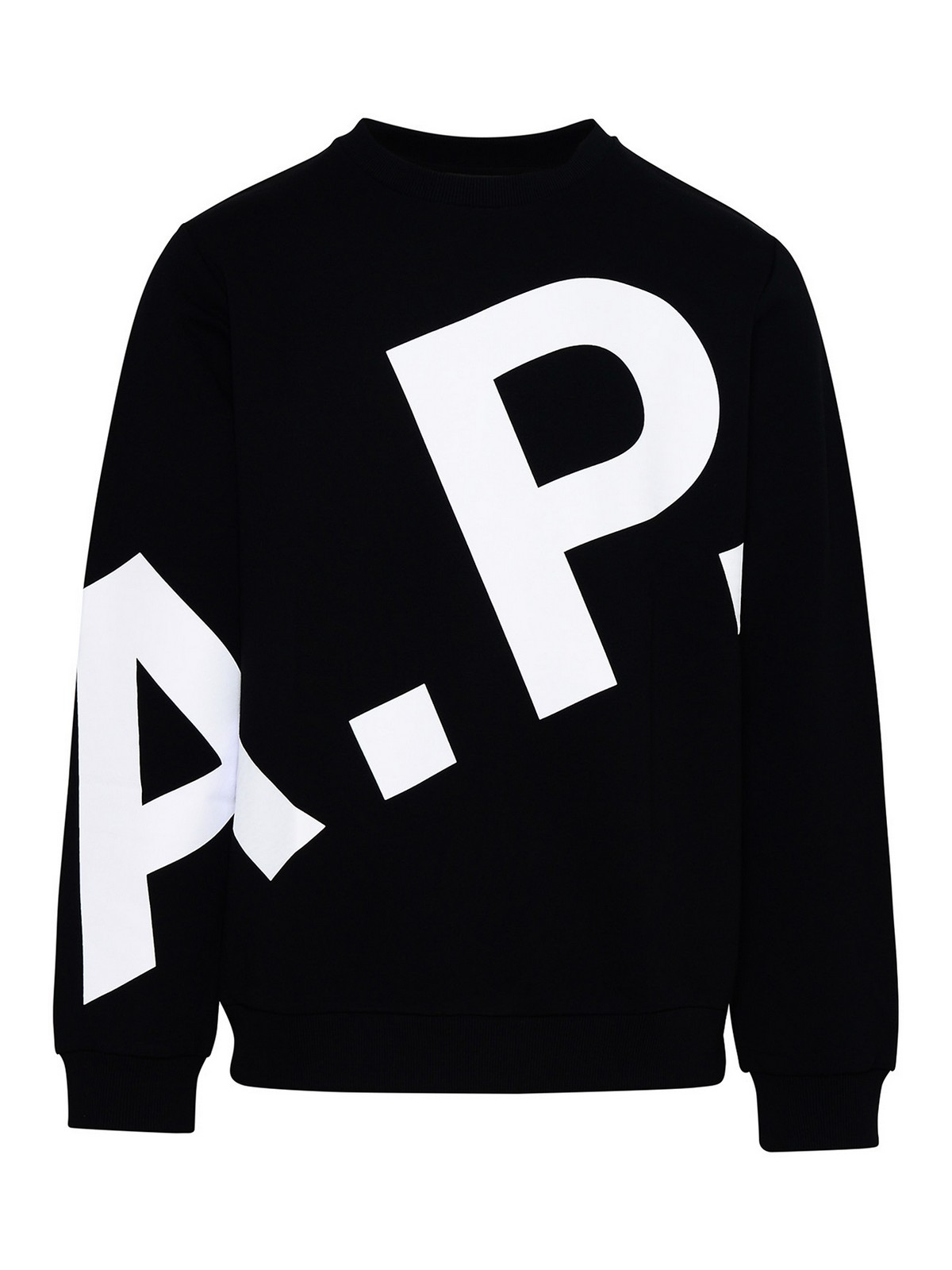 Apc Cory Sweatshirt In Black Cotton