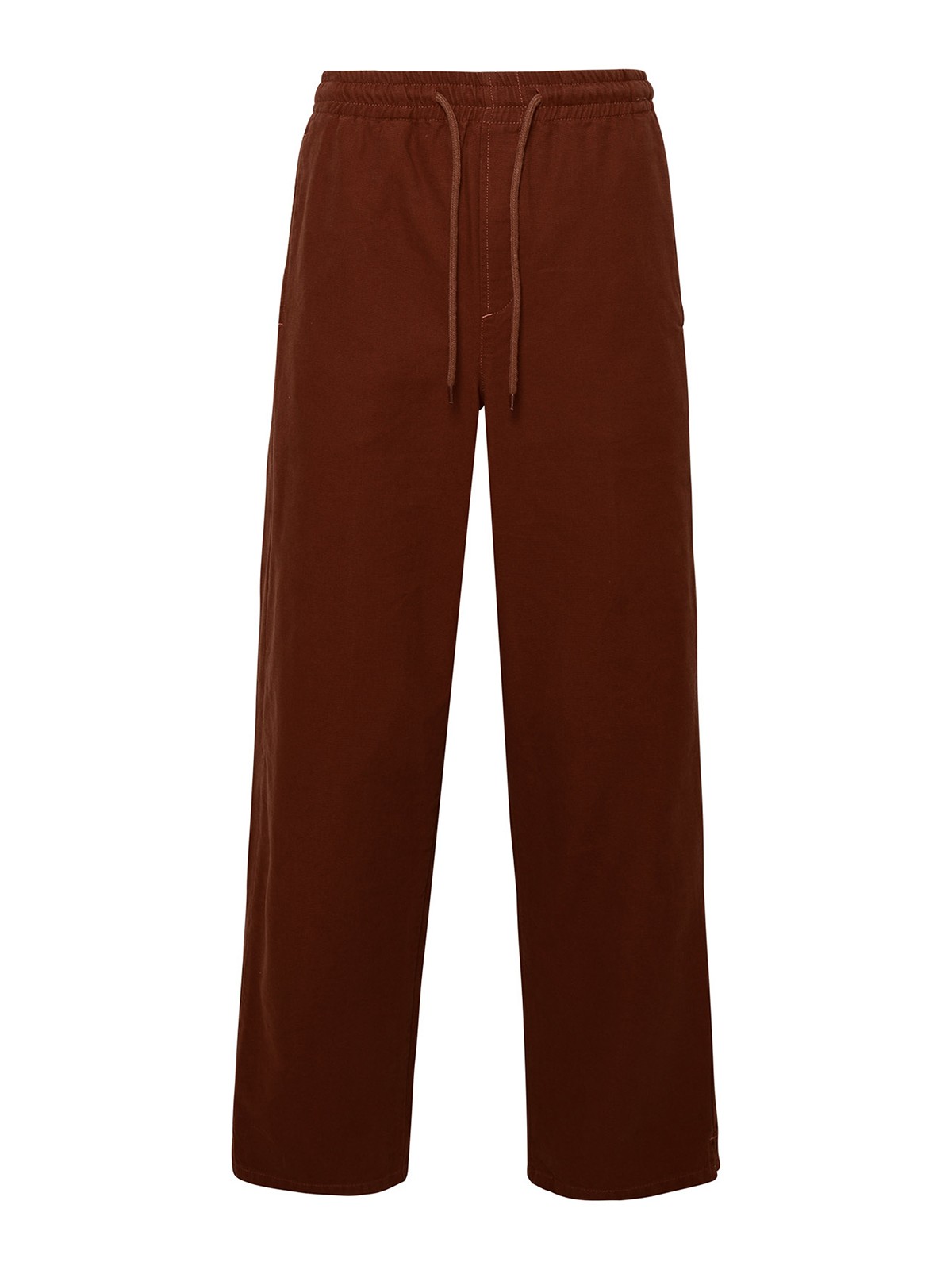 Shop Apc Vincent Trousers In Terracotta Cootne In Brown